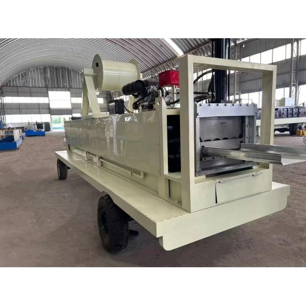 Mexico Roladora Portable KR18 KR24 Beam Standing SSR Roof Sheet Roll Forming Machine