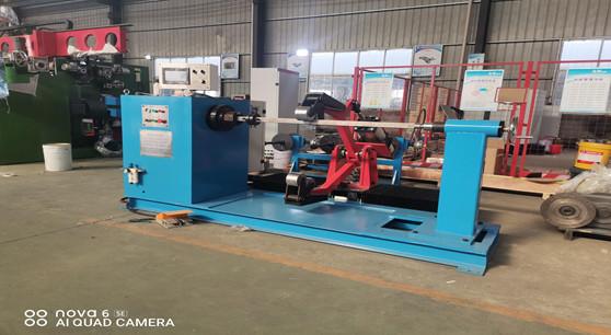 PLC 1400-2 Máquina de enrolar folhas de transformador de cobre LV de dupla camada