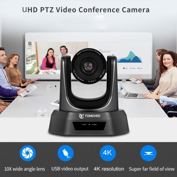 10x оптически DC 12V камеры конференции сигнала USB3.0 PTZ 4K
