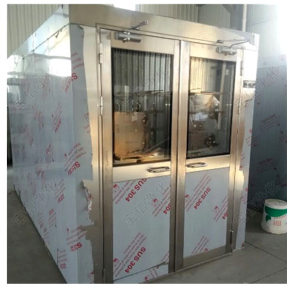 Ducha de aire ajustable del recinto limpio SUS201 de la velocidad adaptable