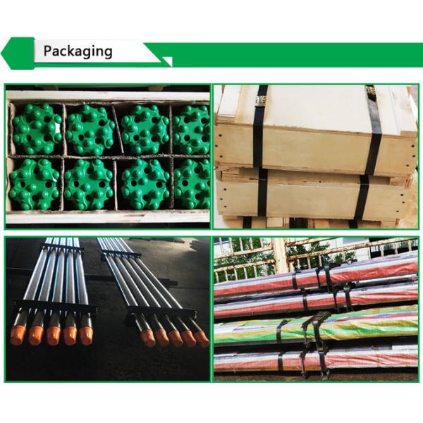 4 шпиндель сверлильного станка дюйма ДТХ с бурильными трубами АПИ стандартными для водяной скважины и взрывать