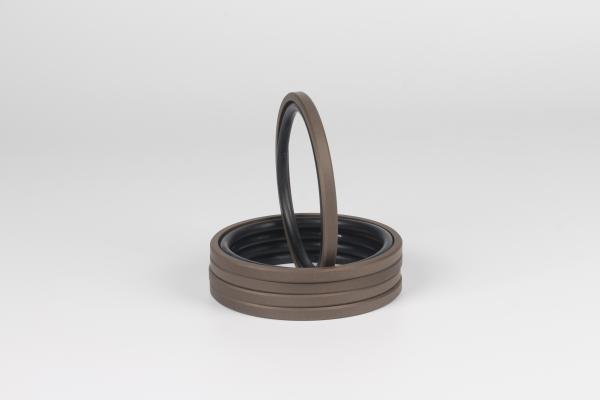 SPGO 95*6.1 joint à piston brun pour anneau de poussière résistant à l'usure dans les cylindres hydrauliques