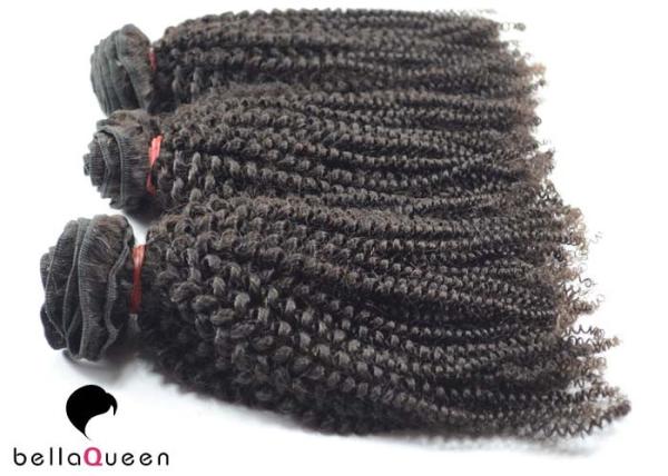 Perucas completas do cabelo humano do laço do Virgin encaracolado para a tecelagem do cabelo das mulheres negras