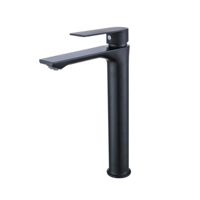 Zinc Modern Chrome Vessel Sink Faucet Ceramic Cartridge Basin Mixer Tap