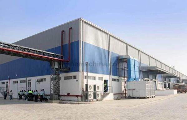 Efficiently Designed Steel Building With Purlin C/Z-Section Steel Industrial Storage
