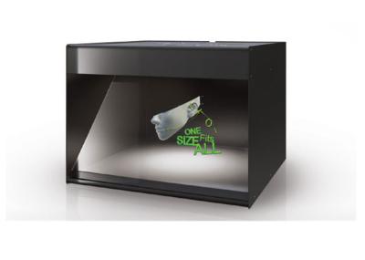 Advertising , POS Holocube 42” , Combines holographic 3D content with physical products
