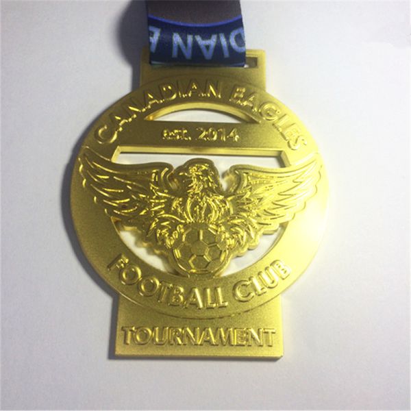 Sports events medals,die casting process medal with black plated