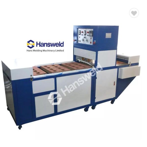 Automatic Battery Clamshell Heat Sealer / OEM Card Packing Machine 380V