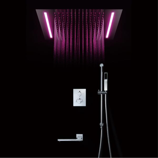 Bathroom Faucet Accessory Type Led Single Function Showers for High Pressure Bathrooms