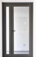 Isolation acoustique Porte pivotante de bureau en verre en aluminium / couleur personnalisée