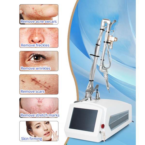 RF Fractional CO2 Laser Beauty Equipment 10.6um For Stretch Marks / Acne Scar Removal
