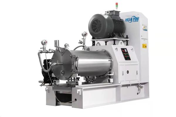 Dynamic Screen Water Based Wet Grinding Mill For Nanometer Fineness Axis Discharge
