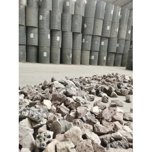 Customized CaC2 Calcium Carbide High Reactivity For Steel And Iron Industry