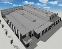 Moldação de aço estrutural de aço de construção clara da construção de aço do grande período