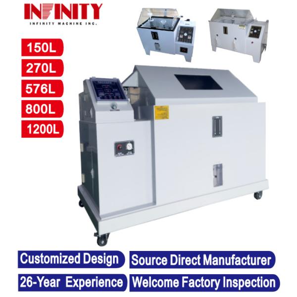 Продолжающаяся и прерывистая соляная коррозионная испытательная камера с производительностью