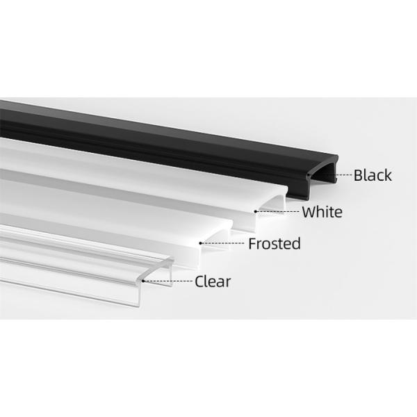 Profile de aluminio de 1m-3m 17x7mm para iluminación con LED