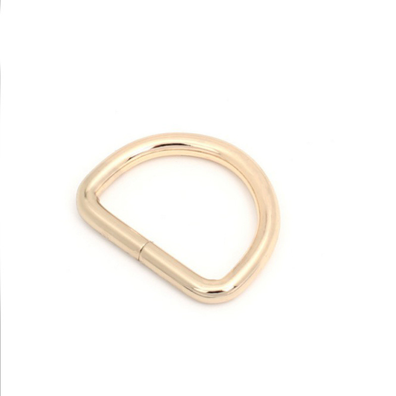 US 20mm 25mm Gold Metal D Ring Buckle Bag Accessories with 30 Days Return Policy