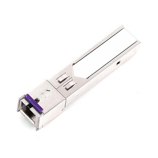 Transceptor 1.25G BIDI SFP TX1490/RX1550nm da fibra ótica de 80KM LC SMF