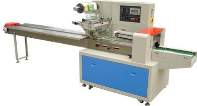 Automatic Food Pillow Packaging Machine PLC control  high speed,good quality