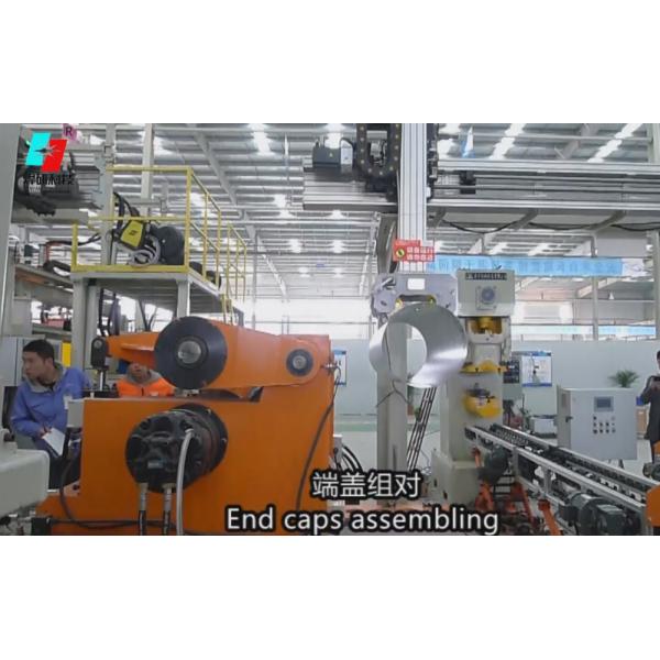 Équipement de soudage de réservoirs de chauffage d'eau solaire 380 V pour usines de fabrication