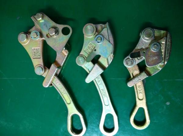 Universal Self Grip Conductor Transmission Line Tool Come Along Clamp For ACSR Tighting