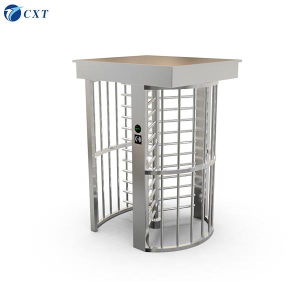 25-30 Person/Min 120-Degree Rotation Stainless Steel Full Height Turnstile with Anti Collision
