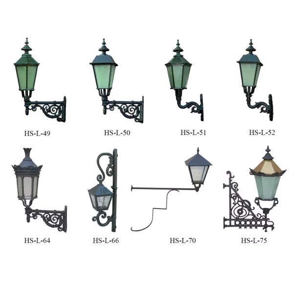 Украшение 25кг лампы стены сада литого железа античное водоустойчивое на открытом воздухе