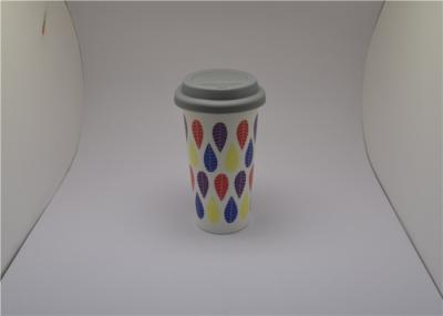 Single Wall Heat Sensitive Color Changing Mugs Custom , V Shaped