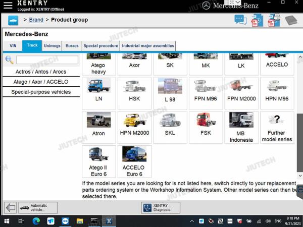 Wifi Profissional Dealer Mb Star ferramenta de diagnóstico para Benz Carros caminhões cheio
