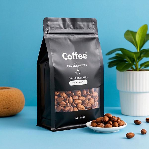 Eight Side Sealing Flat Bottom Bag Durable Leakproof Packaging - Custom Printed Food Grade Stand Up Pouch for Coffee/Nuts/Powders 