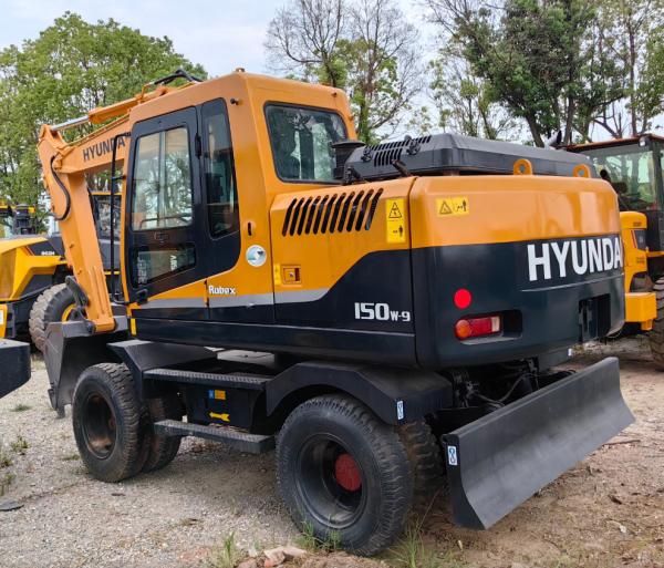 15 Ton Good Quality Used Hyundai 150W-7 Excavator Secondhand Construction Machinery