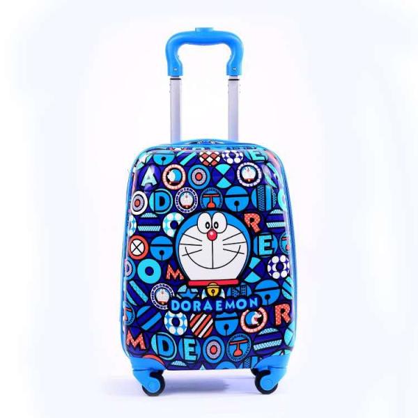 custom Printing pattern cartoon kids children school bag with wheels in hot sell