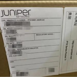 10/100/1000/100000/400000Mbps Taxa de transmissão Juniper PTX10001-36MR-AC E