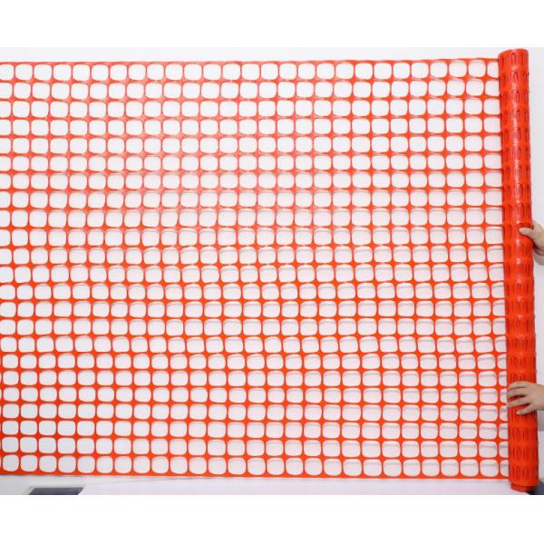Orange 45mm Warning Barrier Heavy Duty Plastic Safety Mesh Fence