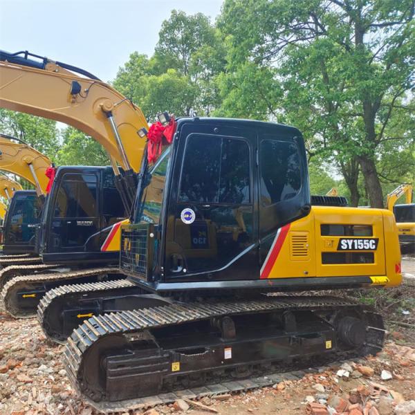 Sany155 Second-hand Excavators with ISUZU Engine and 0.53 m3 Bucket Capacity in Shanghai