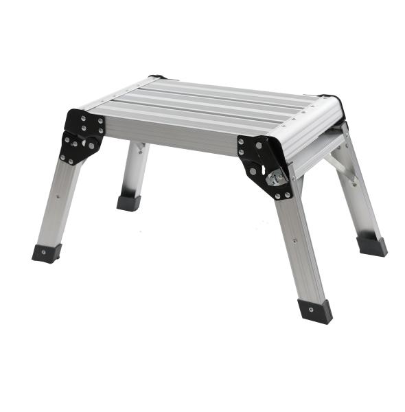 Small Wash Car Gorilla Ladder Work Platform , Durable Aluminum Work Bench
