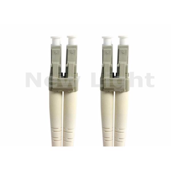 Оранжевый двойной кабель оптического волокна ЛК ЛК, мультимодный двухшпиндельный кабель оптического волокна для сети