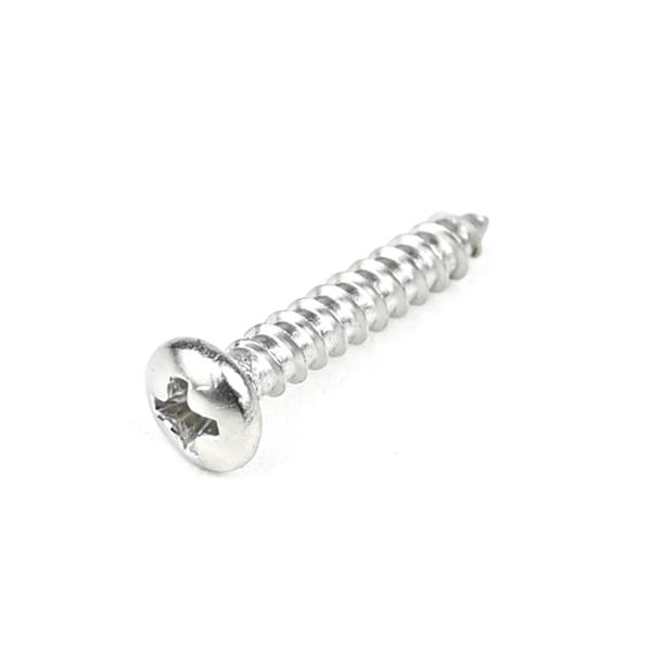 Pan Head Phillips Wood Screws in 304 Stainless Steel for Wood Guardrail Construction