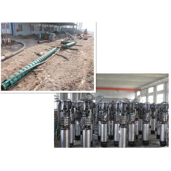 Aier Borehole Submersible Water Pumps , Vertical Submersible Pump Electric Power