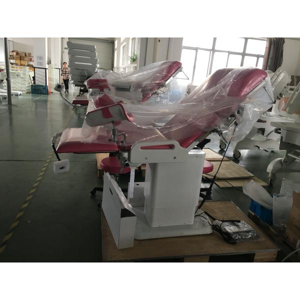 Таблицы рассмотрения Gynaec пинка больницы кровать tableDelivery электрической акушерская с лампой