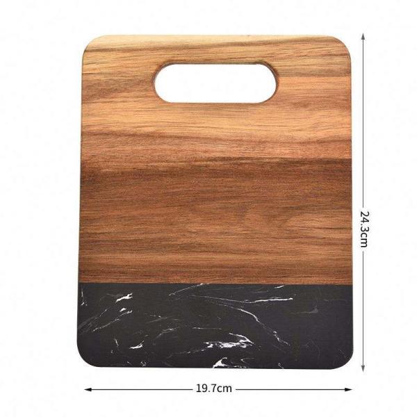 Облегченный дуб логотип прерывая доски акации 12 x 8 дюймов изготовленный на заказ