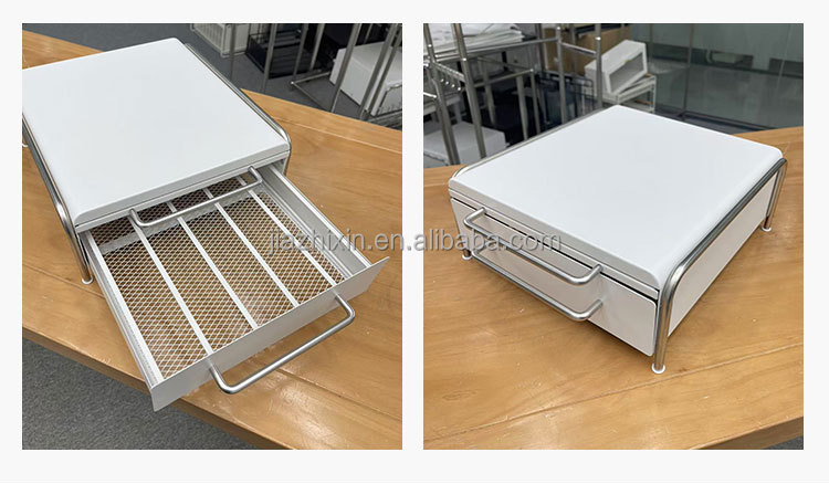 New 2 Tier Coffee Machine Capsule Holder with Pull-out Board  Nespresso Pod Storage Box Tea Bag Plate Rack Mug Organizer Drawer