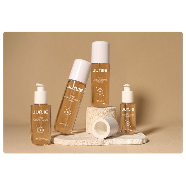 Wholesale PET Plastic Cosmetic Serum Lotion Pump Bottle 100ml Empty Skincare Container Facial Toner Packaging Custom Color Logo