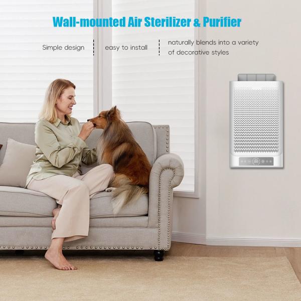 Air Quality Home Air Purifier Humidifier H12 HEPA Customized For Smoking Indoors
