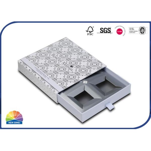 Коробка скольжения подарочной коробки ящика упаковывая с бумажным подносом вставки