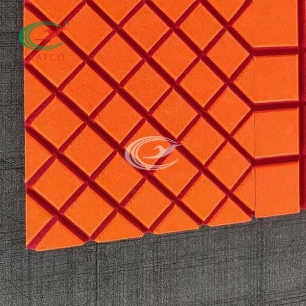 Recycled Indoor 3D Acoustic PET Felt Panels Engraved Multipurpose