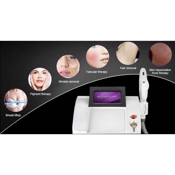 New Style OPT / IPL RF Beauty Equipment SHR IPL Hair Removal 10MHz RF Frequency