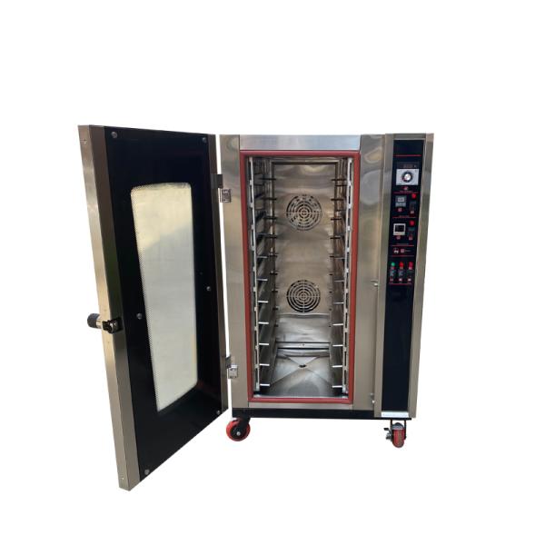 Hot Air Circulation Small Commercial Baking Oven Pizza Buns 10 Trays Gas Electric