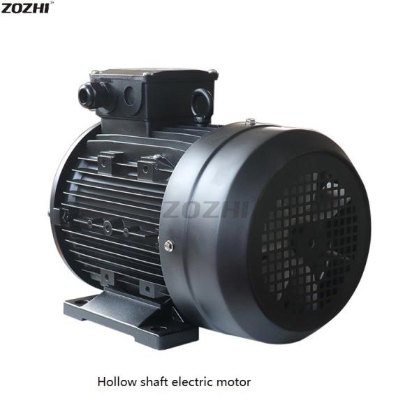 Rotação sentido horário 0.37kw do motor oco bonde do eixo para a máquina de limpeza