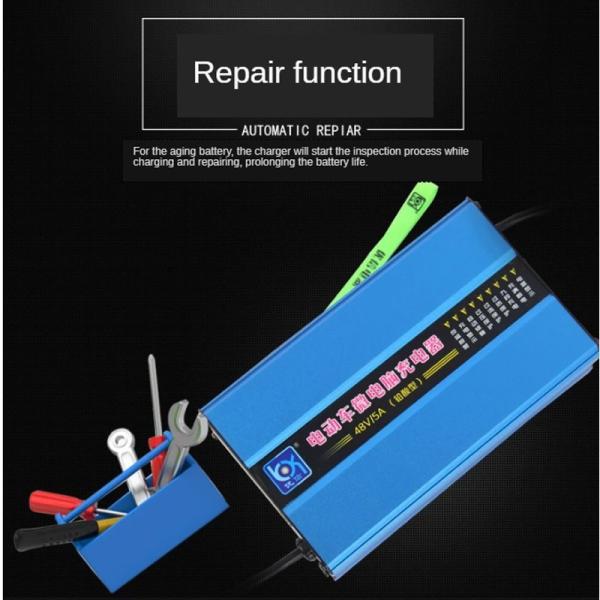 Dry Lead Acid Lifepo4  48V 5A Charger With Digital LCD